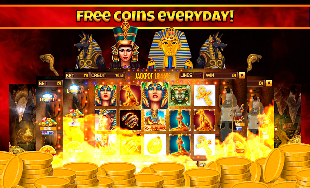 Slots - Pharaoh's Secrets Captura de pantalla 2