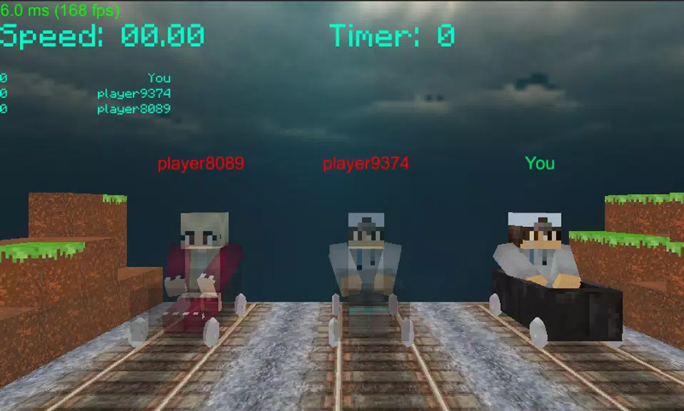 Minecart Race Adventures Скриншот 3