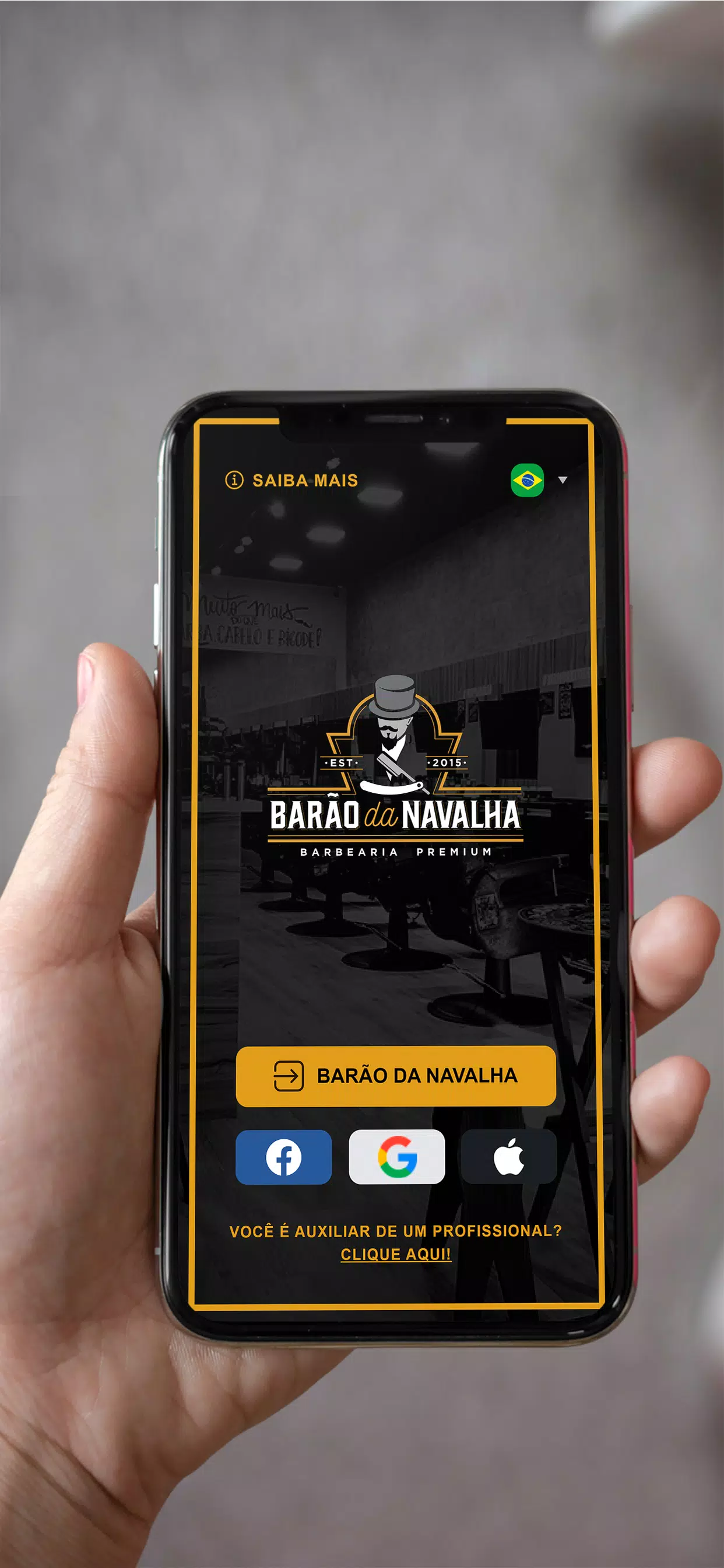 Barão da Navalha Barbearia Captura de pantalla 0