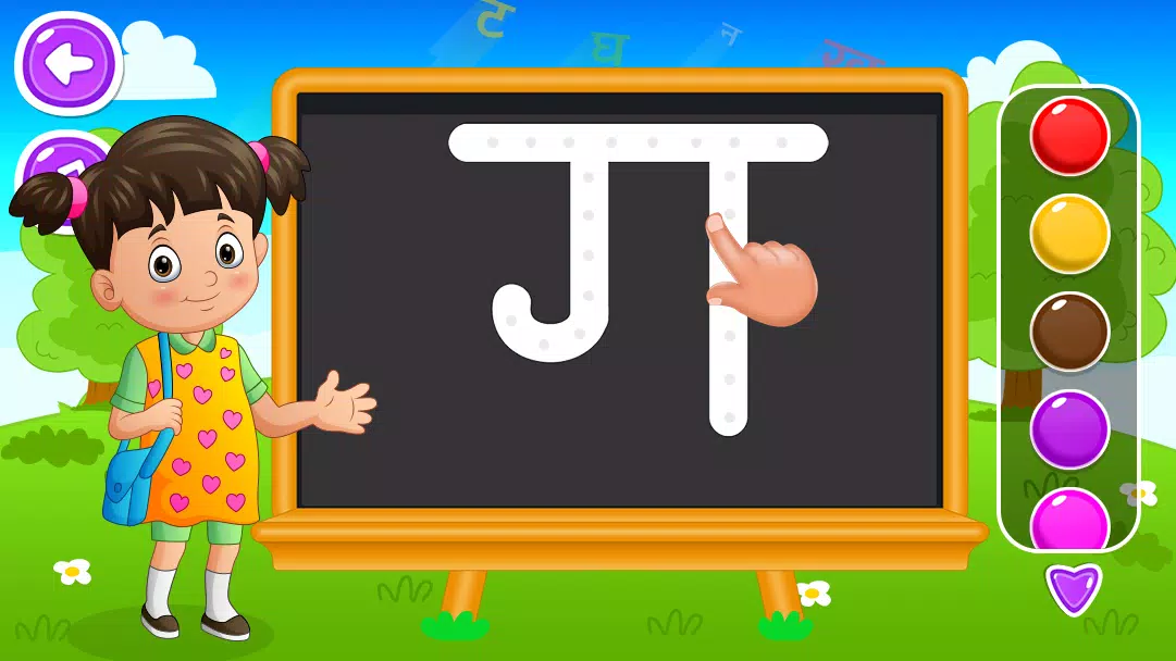 Hindi Alphabets Learning Zrzut ekranu 2