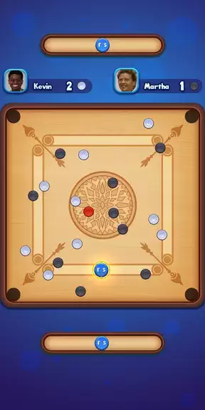 Carrom Strike - Disc Pool Game Zrzut ekranu 2