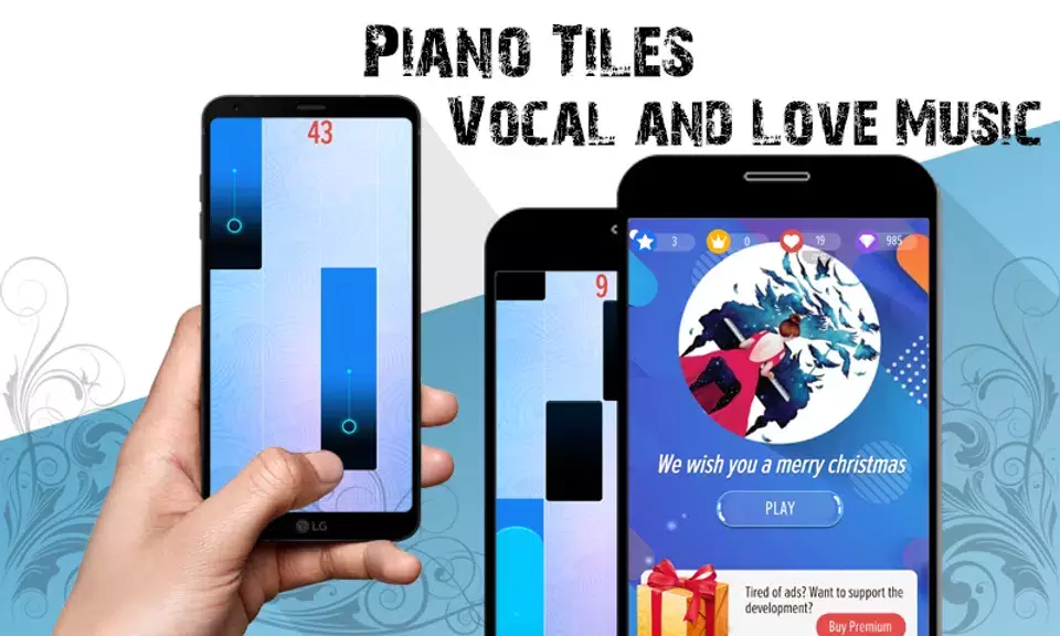 Piano Tiles - Vocal & Love Music Captura de tela 0