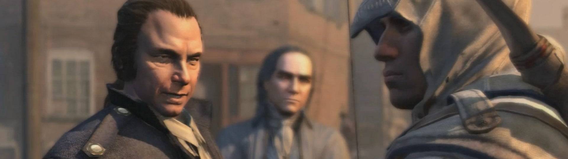 Connor at Boston Tea Party