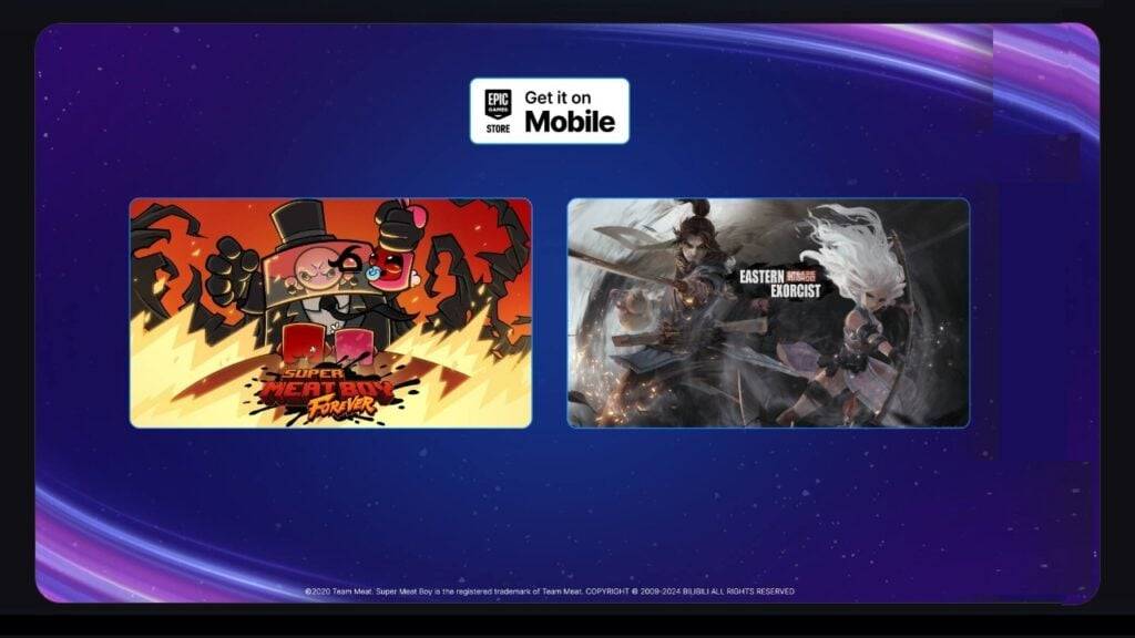 今回の壮大なゲームストアの無料ゲームには、スーパーミートボーイフォーエバーとイースタンエクソシストが含まれます
