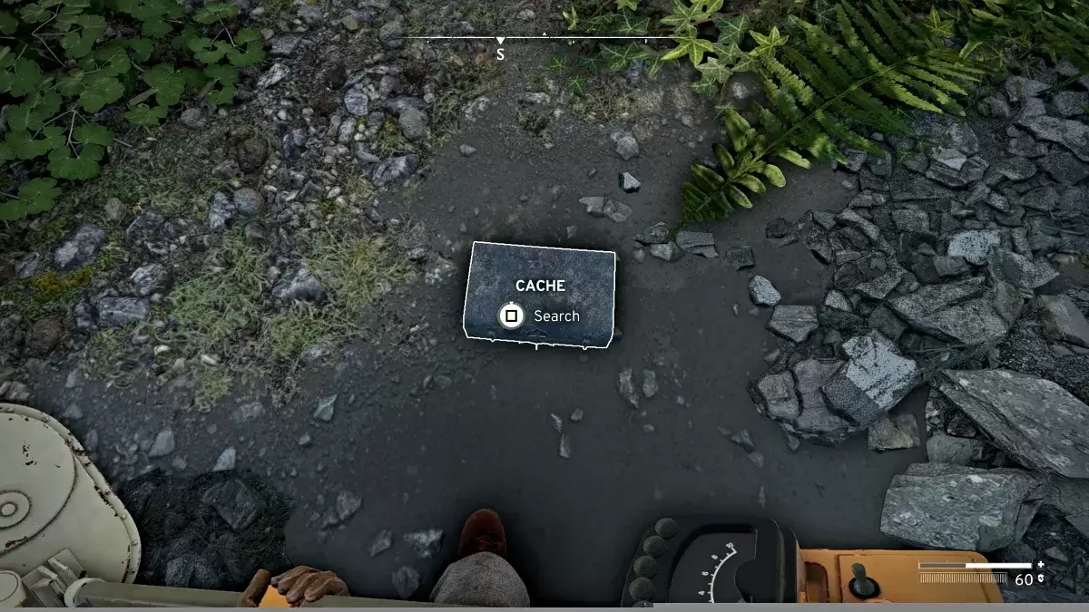Cache do detector de metais em átomfall