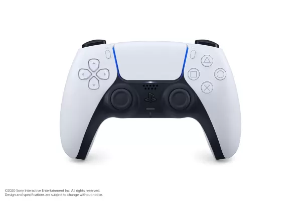 Controller a doppia dualsense bianca