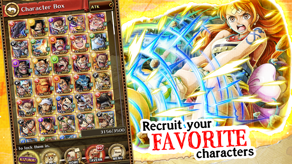 ONE PIECE TREASURE CRUISE-RPG ဖန်သားပြင်ဓာတ်ပုံ 2