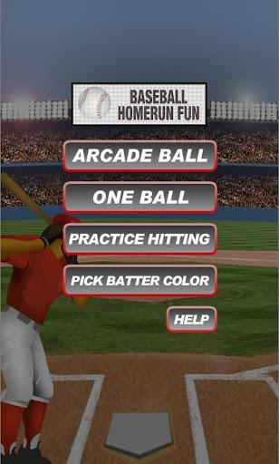 Baseball Homerun Fun Ảnh chụp màn hình 2