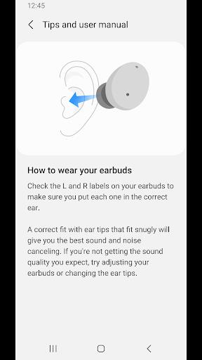 Galaxy Buds2 Manager ภาพหน้าจอ 2