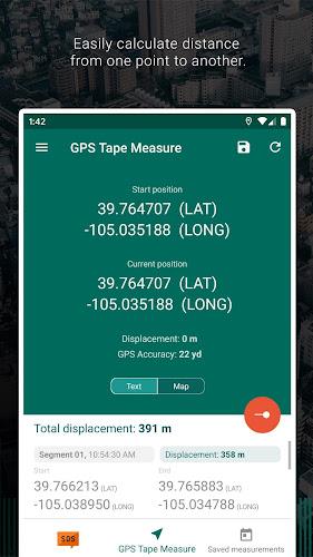 My GPS Tape Measure Schermafbeelding 2