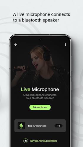 Schermata Live Bluetooth Mic to Speaker 2