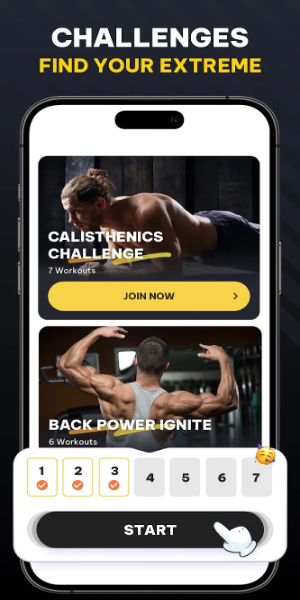 The Muscle Monster Workout Planner Schermafbeelding 2