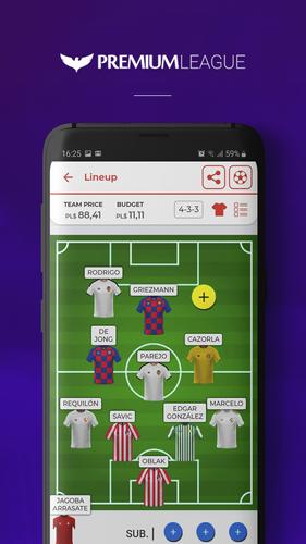 Premium League Fantasy Game Screenshot 3