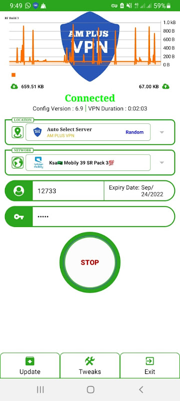 AM PLUS VPN ภาพหน้าจอ 2