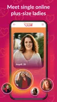 BBW: Chat & Date Curvy Women 螢幕截圖 0