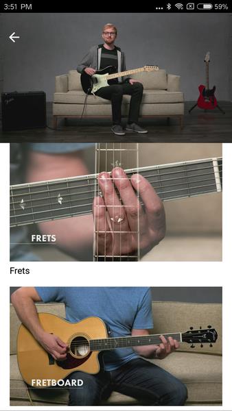 Fender Play - Learn Guitar ภาพหน้าจอ 1