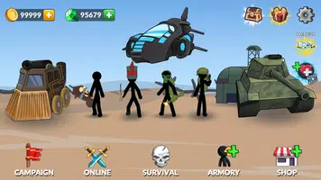 Age of Stickman Battle of Empires स्क्रीनशॉट 0