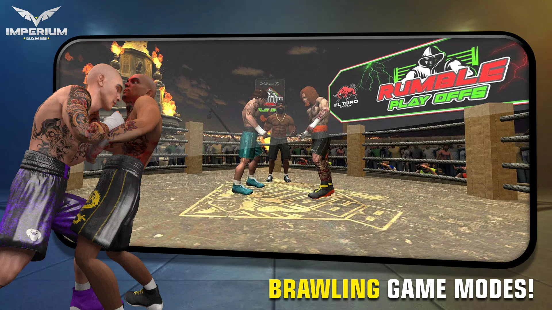 Bare Knuckle Brawl ဖန်သားပြင်ဓာတ်ပုံ 3