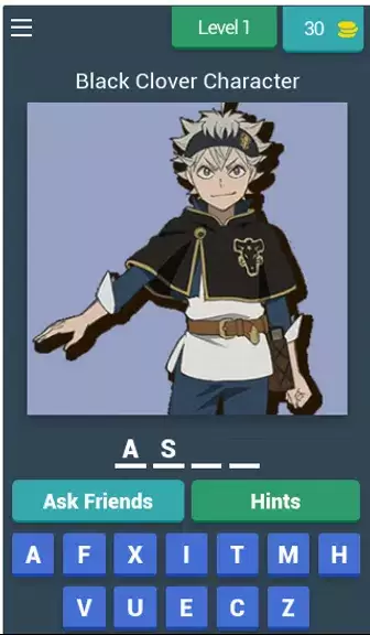 Black Clover Quiz 螢幕截圖 0