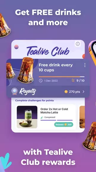 Tealive MY - Order Bubble Tea Captura de tela 2