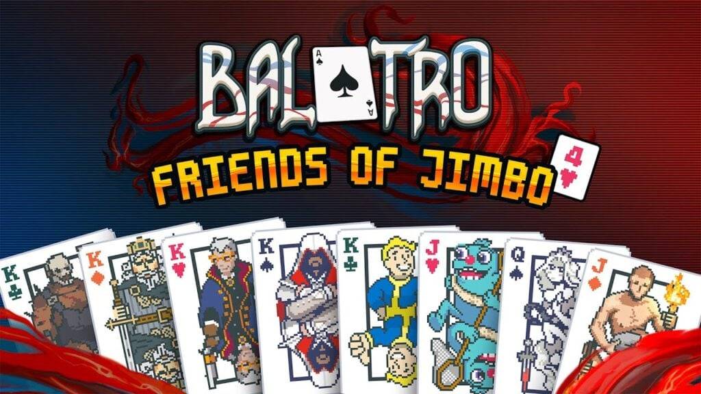 Balatro bỏ một gói collab mới, Friends of Jimbo 4!