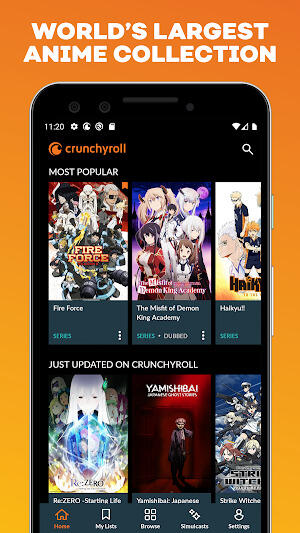 Crunchyroll 螢幕截圖 0