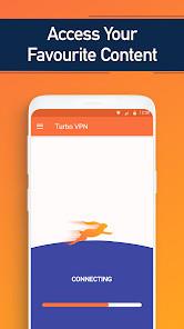 Turbo VPN - 开放式网络安全工具无流量限制快速上网应用截图第2张