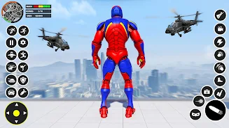 Spider Rescue- Rope Hero games スクリーンショット 0