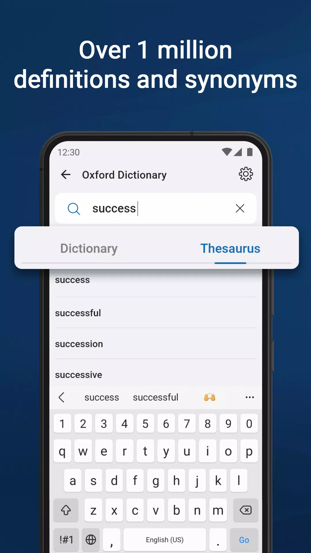 Oxford Dictionary & Thesaurus ဖန်သားပြင်ဓာတ်ပုံ 2