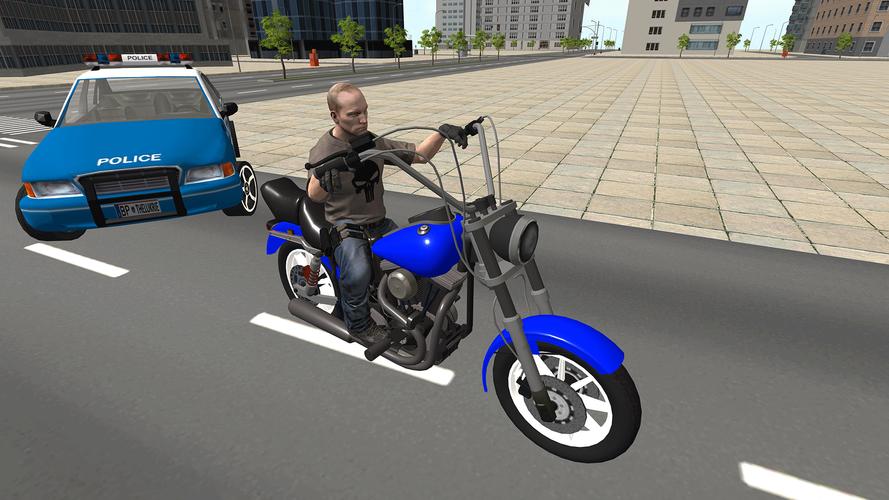 Bike Driving: Police Chase Скриншот 2