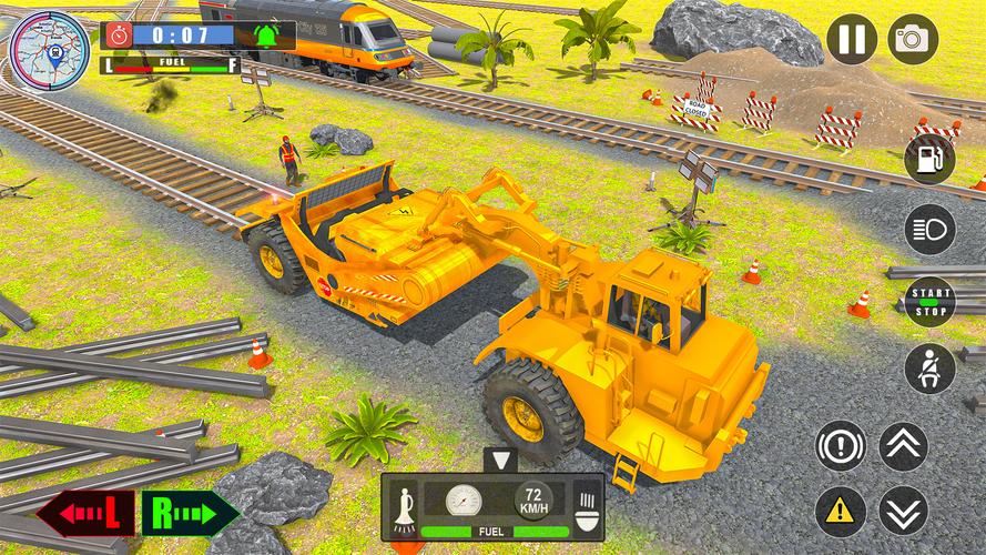 Train Station: JCB Wala Game Captura de pantalla 0