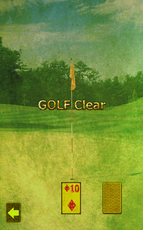 Golf(Solitaire) Zrzut ekranu 2