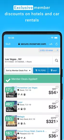 StaffTraveler ภาพหน้าจอ 3