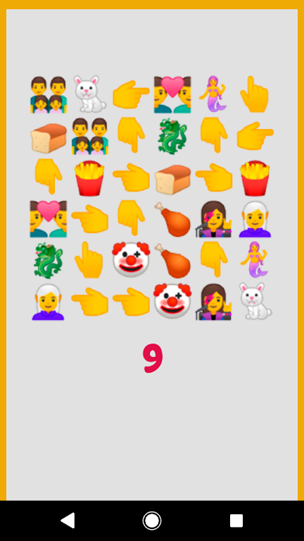 Emoji Memory Match Game Ảnh chụp màn hình 1