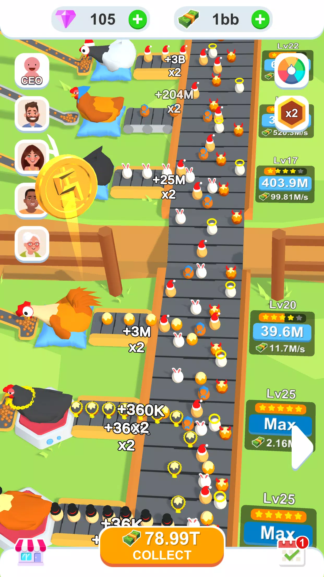 Idle Egg Factory ภาพหน้าจอ 2