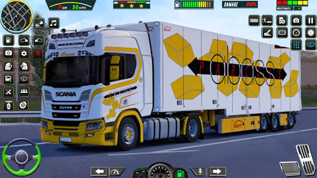 Real City Cargo Truck Driving 螢幕截圖 1