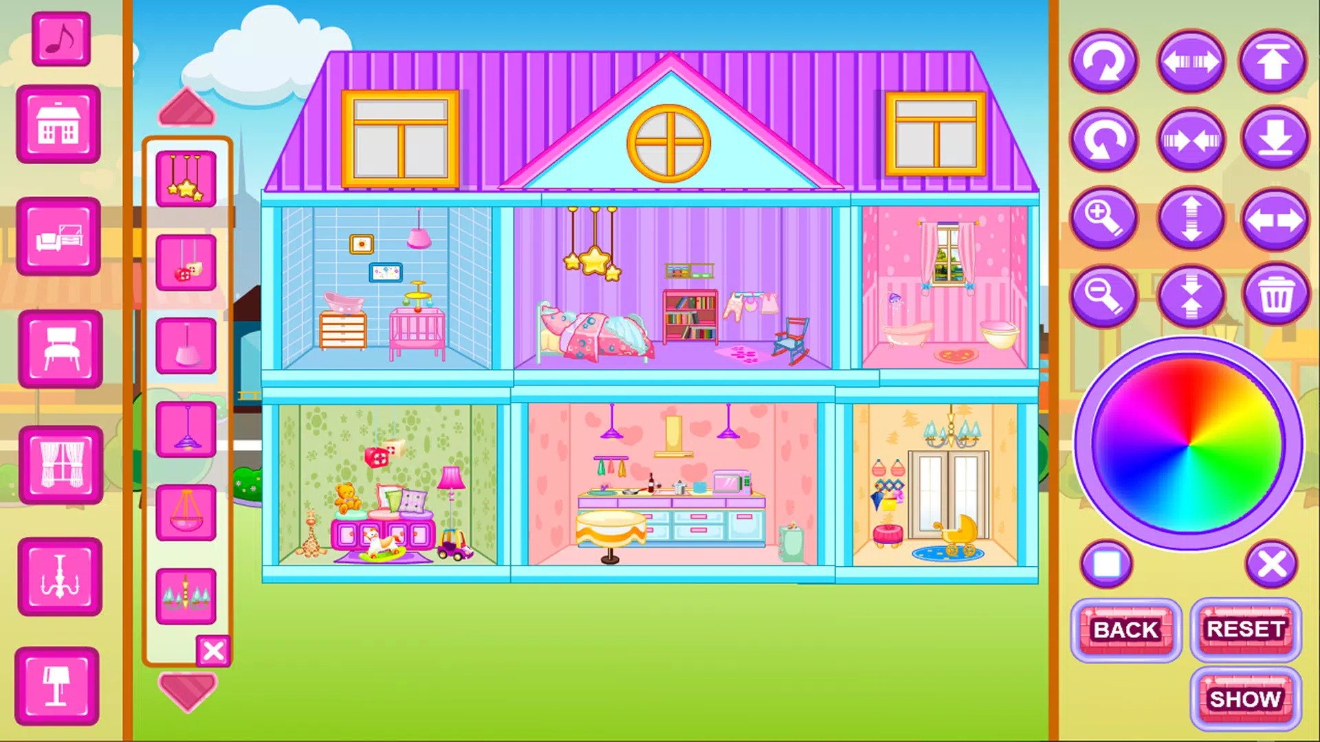 Doll House Decoration Captura de pantalla 1