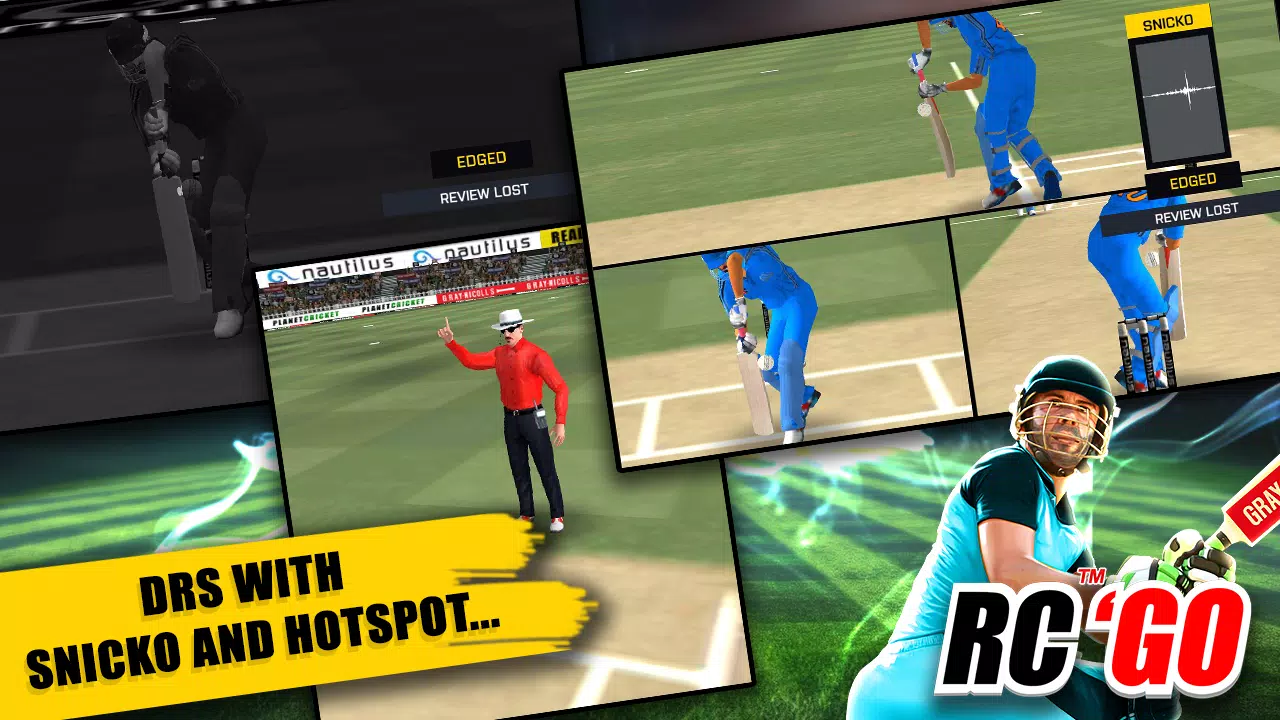 Real Cricket™ GO Скриншот 1