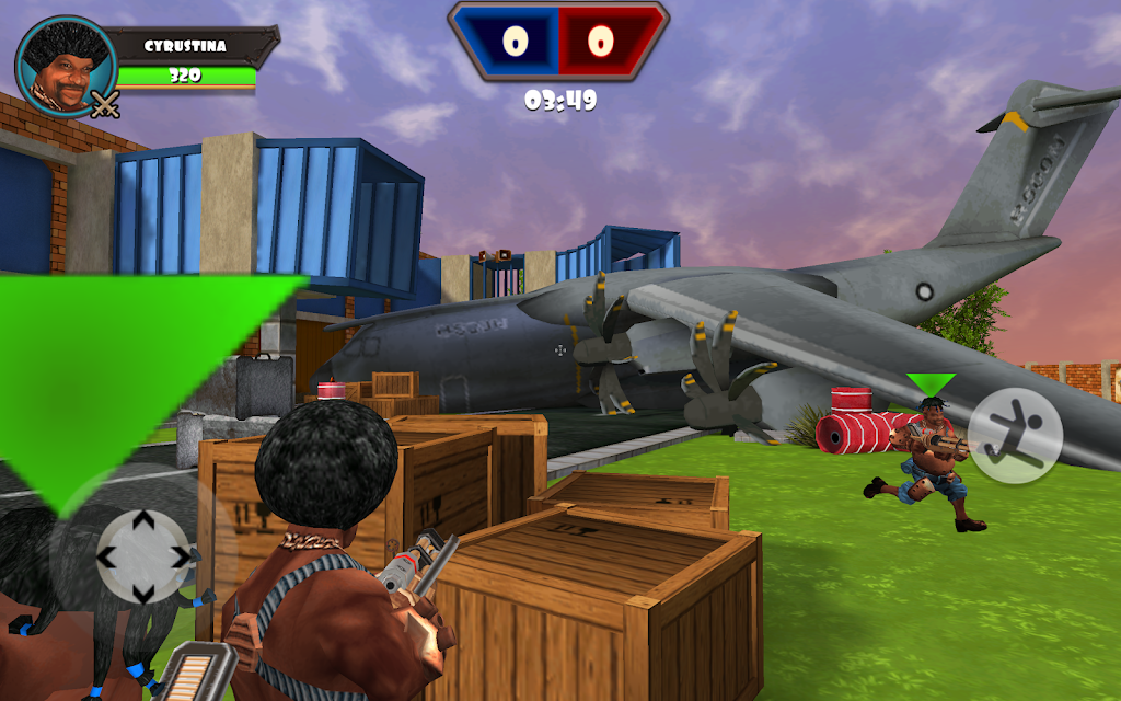 Airport Clash 3D - Minigun Sho スクリーンショット 1