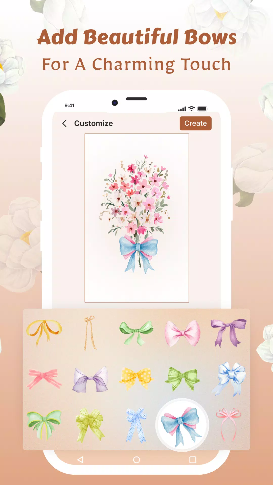 Flower Language Wallpaper DIY 스크린샷 2