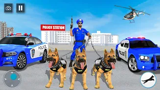 US Police Dog Crime Chase Game Ảnh chụp màn hình 0