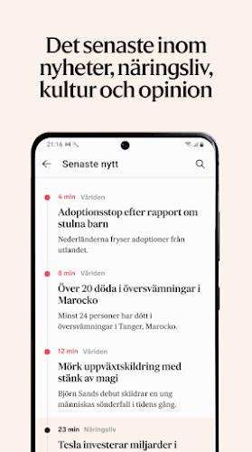 Svenska Dagbladet Ảnh chụp màn hình 3