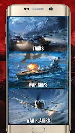 War games wallpapers Tanks Captura de tela 0