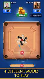 Carrom Royal : Disc Pool Game Captura de pantalla 3