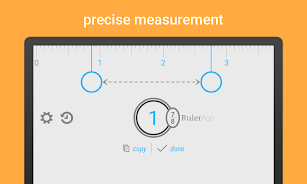 Ruler App: Measure centimeters 螢幕截圖 1