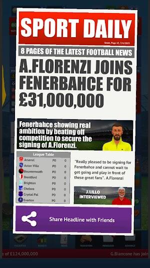 Football Club Management 2024 Screenshot 3