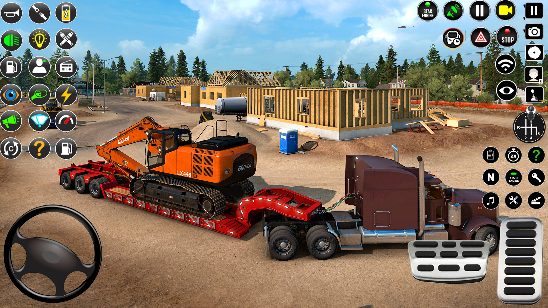 JCB Simulator JCB Game 3D 2023 Скриншот 2