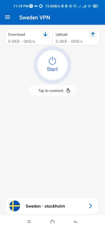 Sweden VPN - Fast & Secure 스크린샷 1