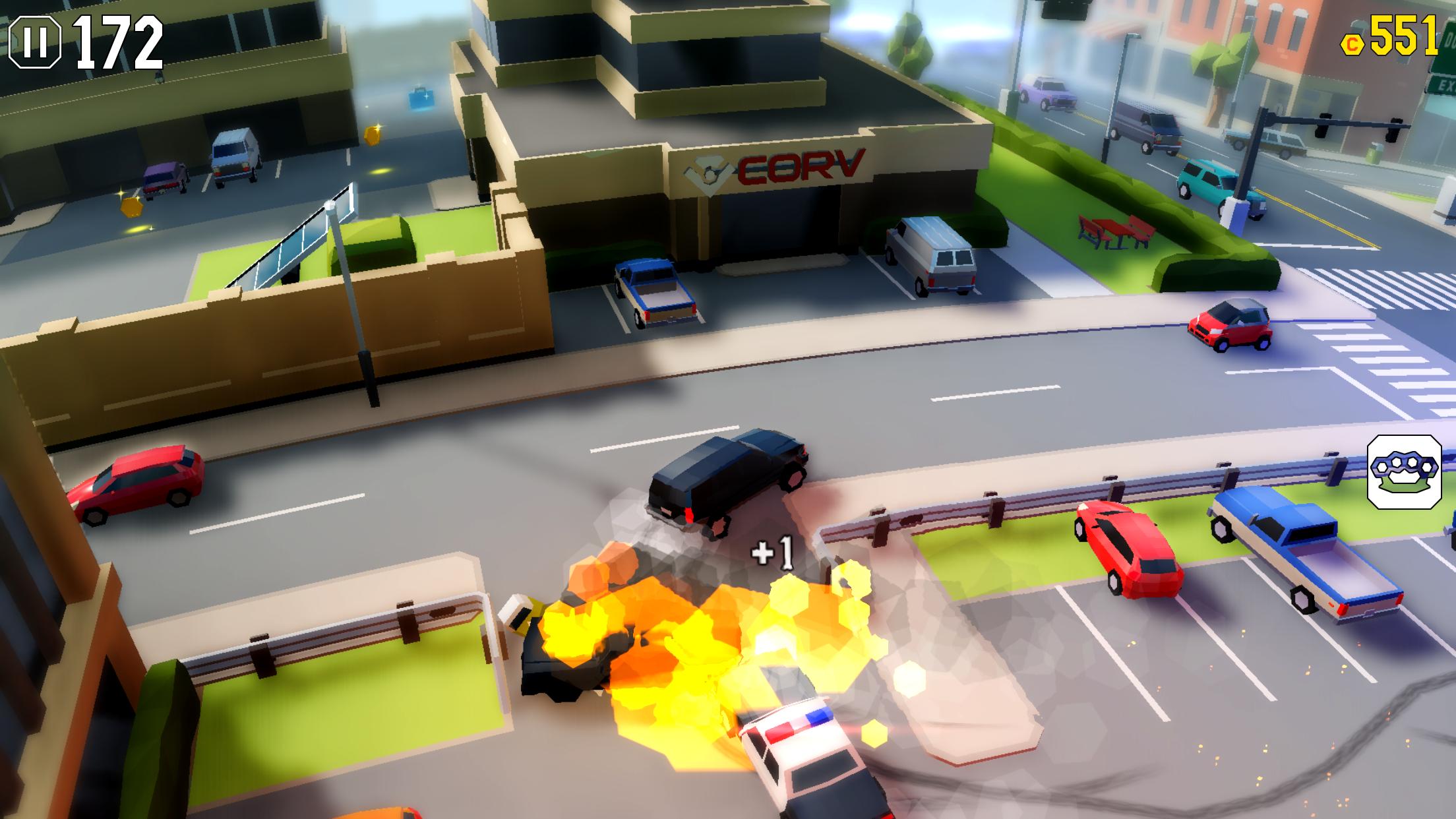 Reckless Getaway 2: Car Chase Captura de pantalla 3