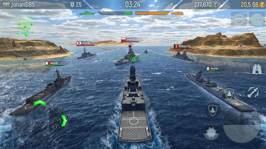 Naval Armada: Barcos de Guerra Screenshot 1